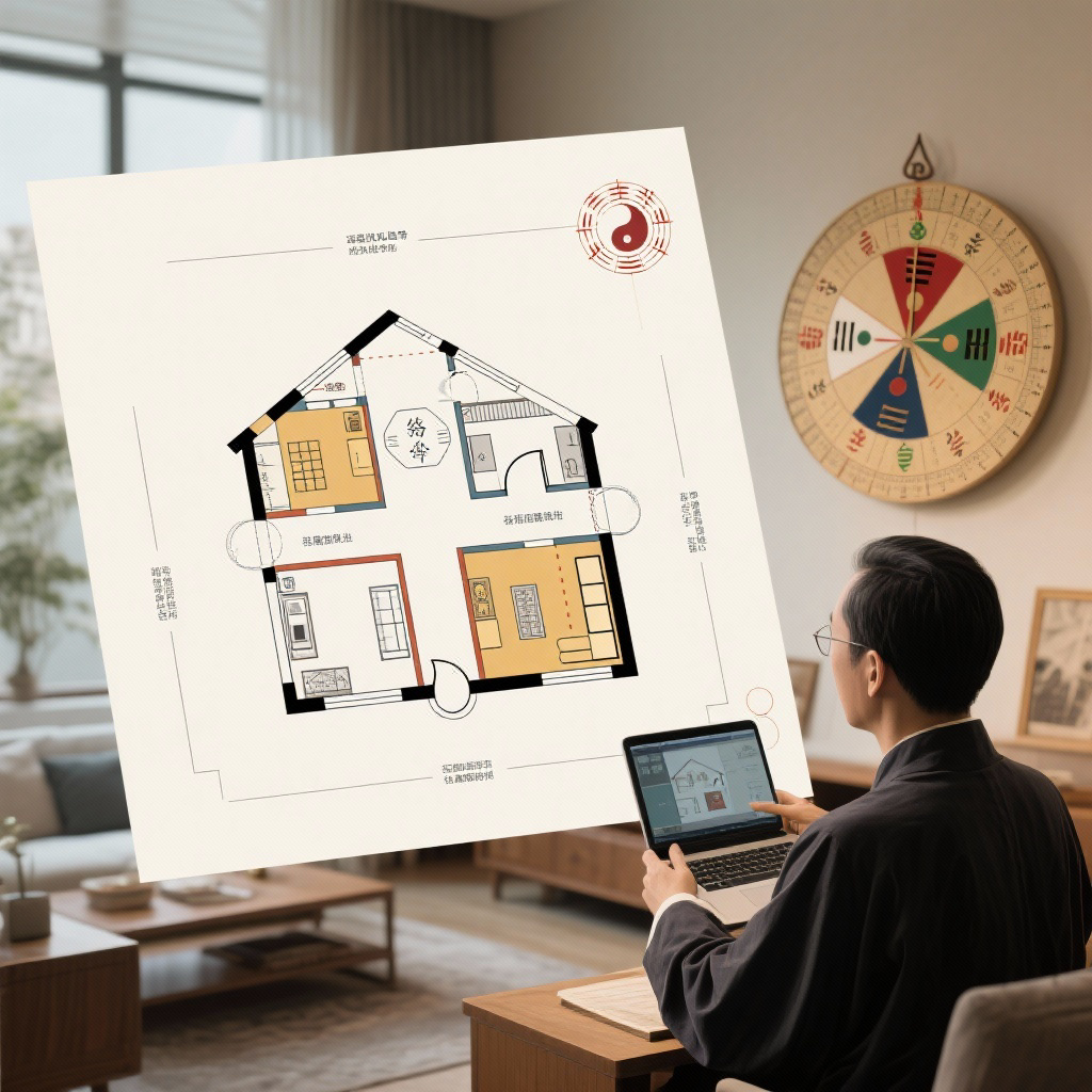 远程风水指导（结合平面图/调整）